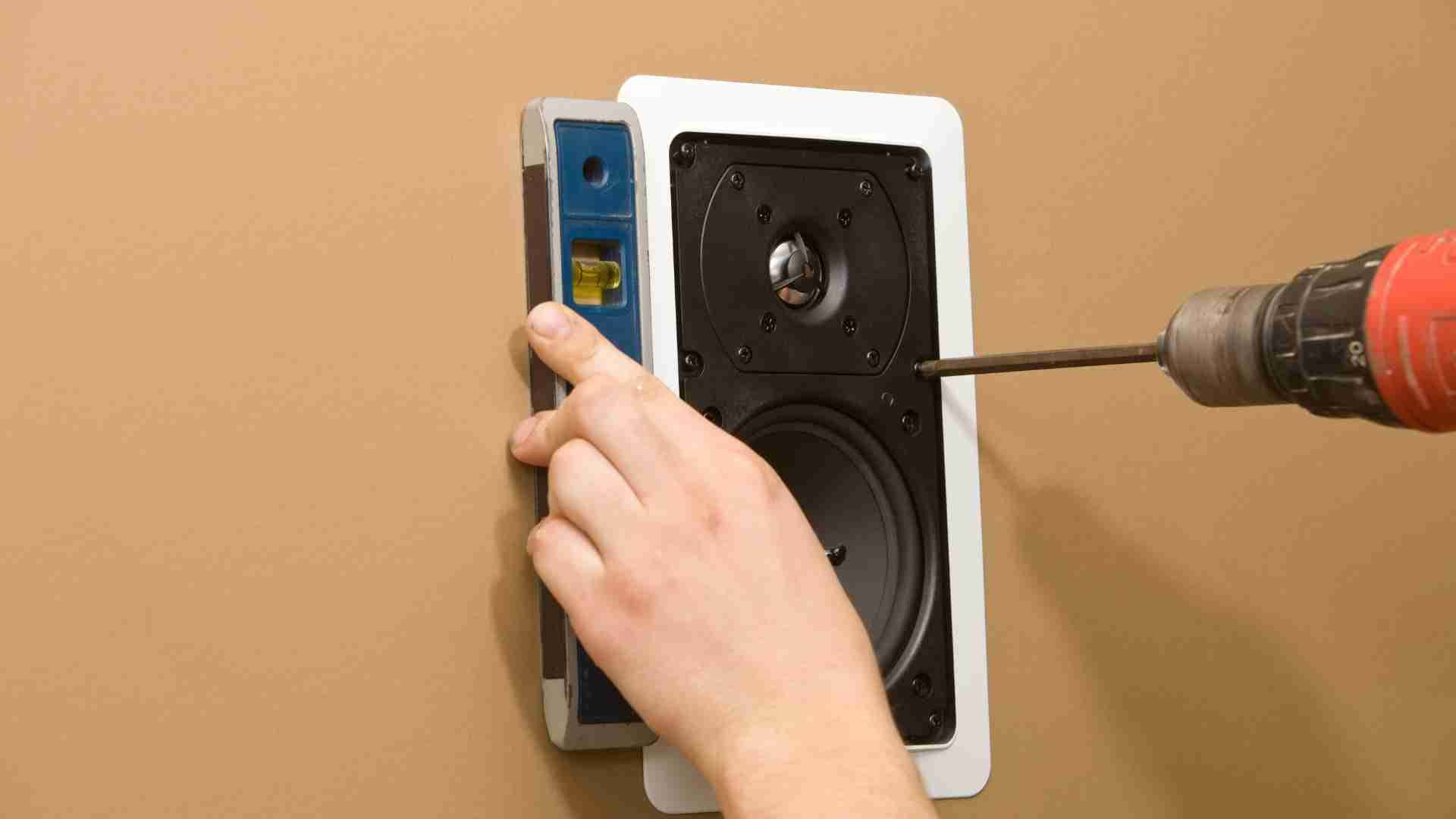 Installing The In-wall Speaker